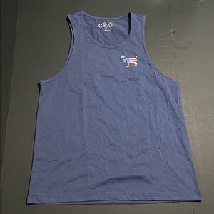 GOAT USA Freedom Blue Tank Top size Large